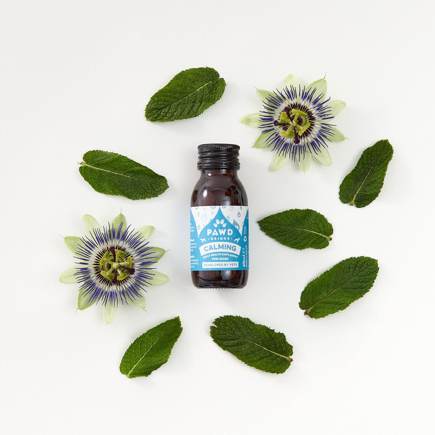 PAWD Calming Daily Shots (7 x 60ml) - 1 Week Supply