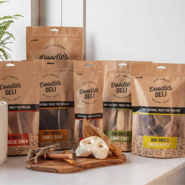 Doodles Deli Air Dried Deer Skin with Hair 1kg