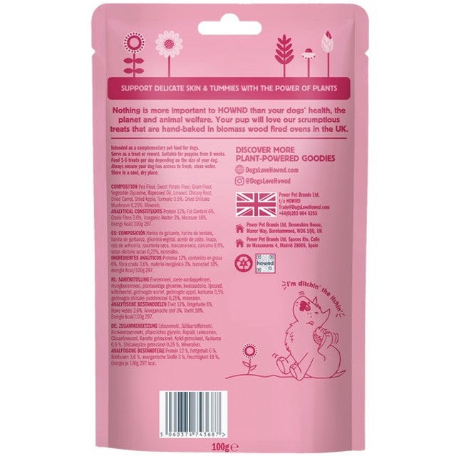 Hownd Got an Itch? Plant Based Hypoallergenic Wellness Treats 100g