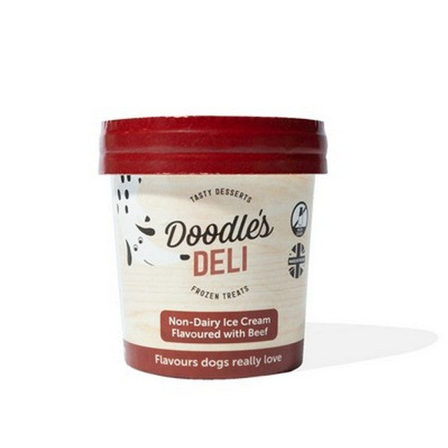 Doodles Deli Beef Frozen Doggy Treats 125ml