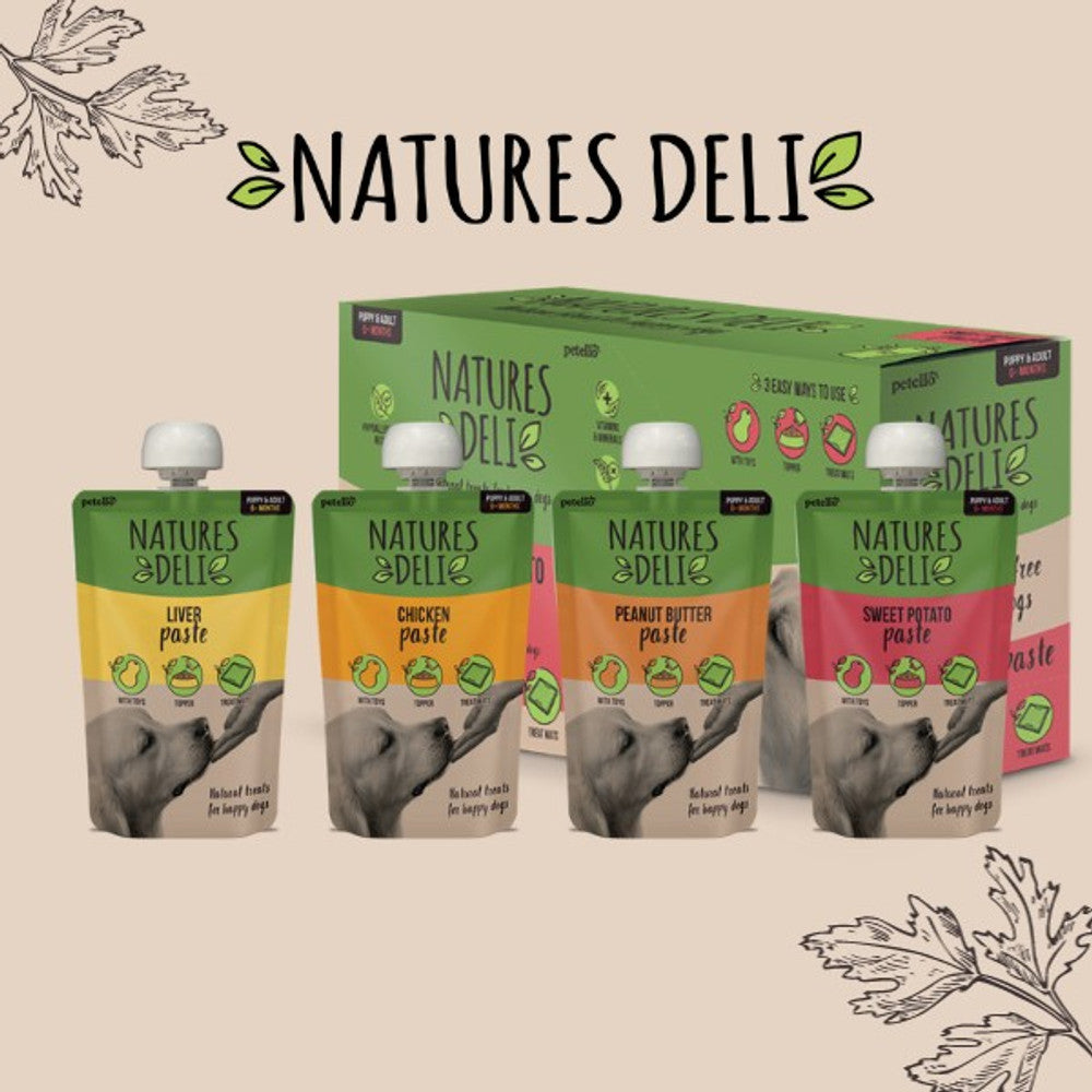 Natures Deli Paste Pouches 100G