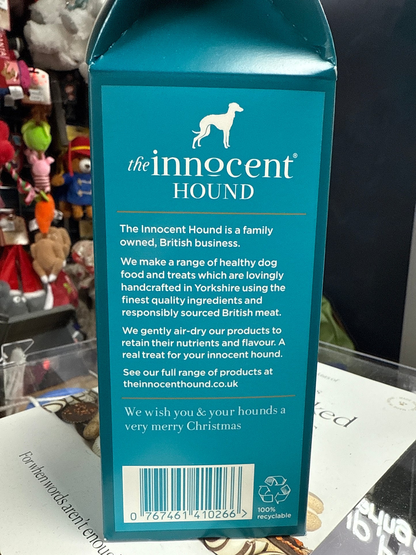 The Innocent Hound Christmas Treat Box
