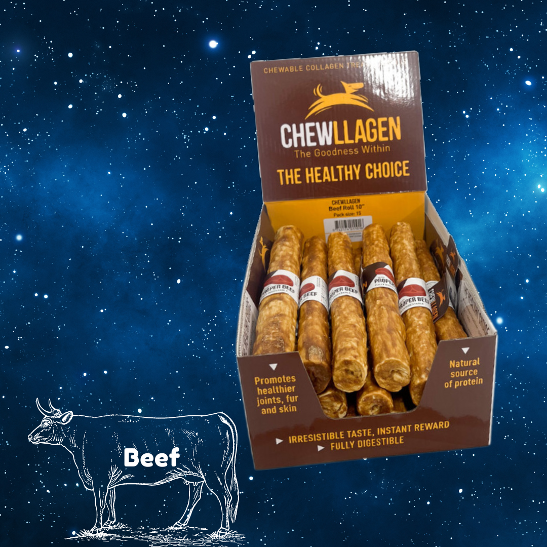 Chewllagen Beef 10" Roll