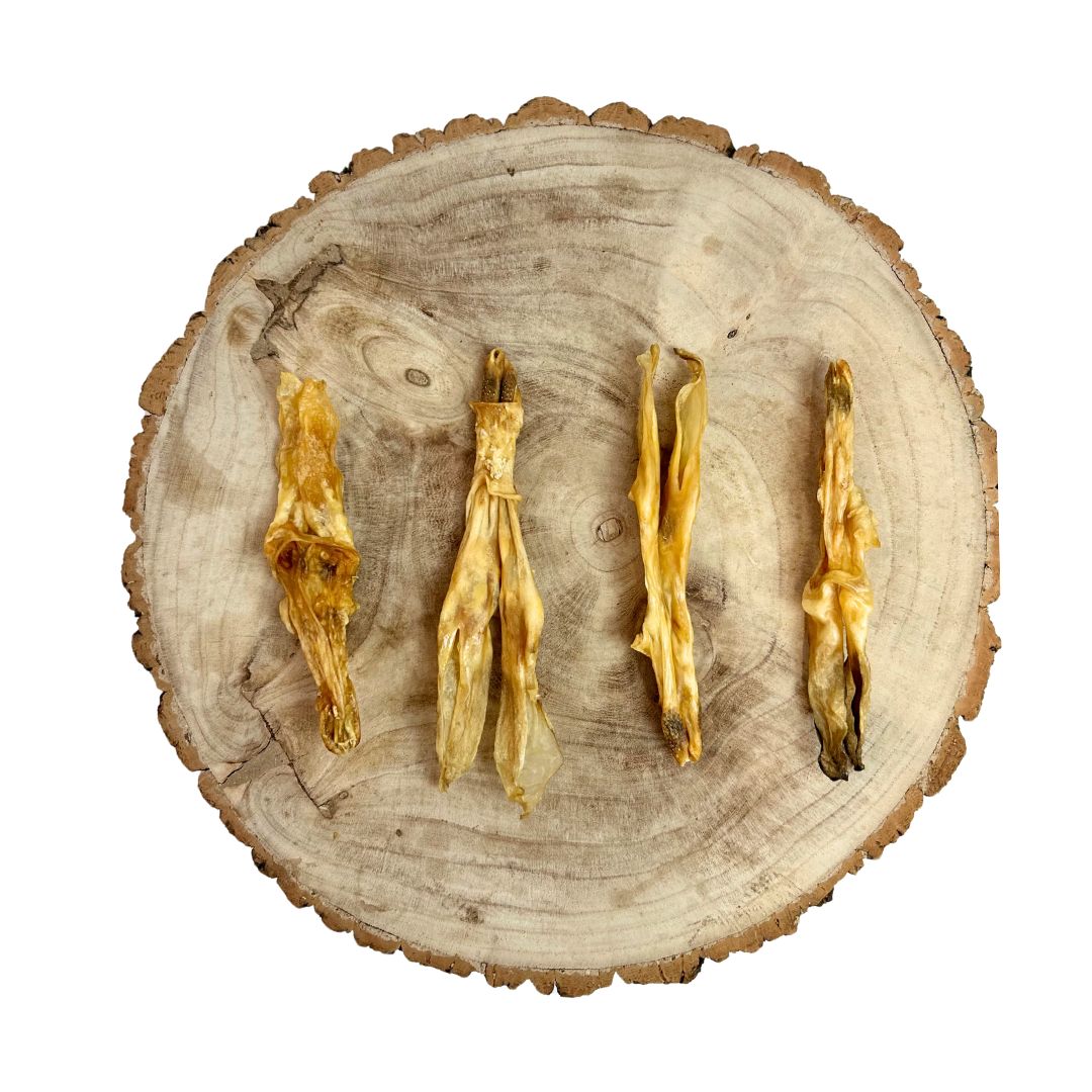 Air Dried Rabbit Ear without Hair - Single