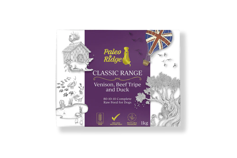 Paleo Ridge Classic Range-Venison 1KG