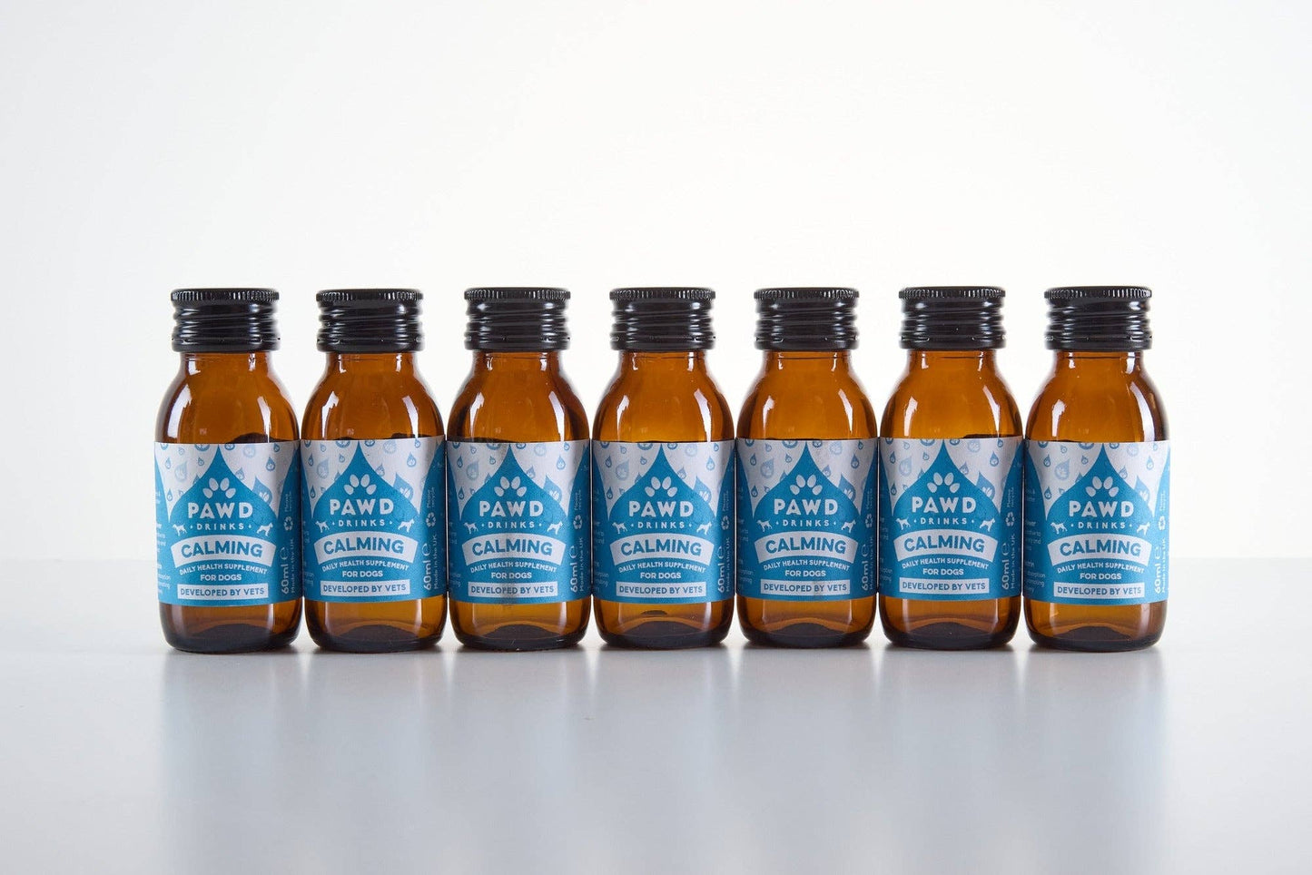 PAWD Calming Daily Shots (7 x 60ml) - 1 Week Supply