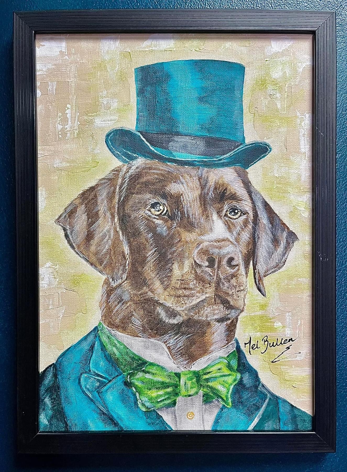 Mel's Crafts - Dashing Brown Lab
