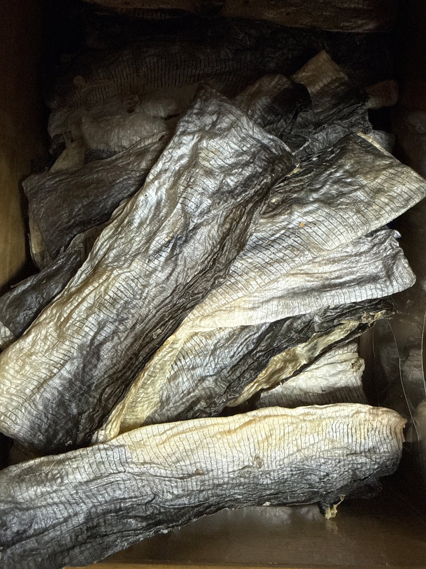 Air Dried Fish Skins (single)