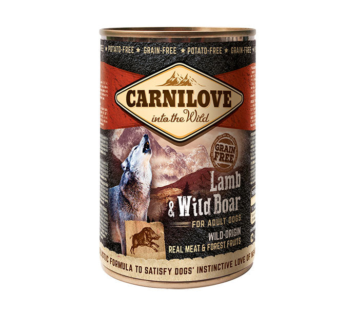 Carnilove Lamb & Wild Boar Wet 400g - Can