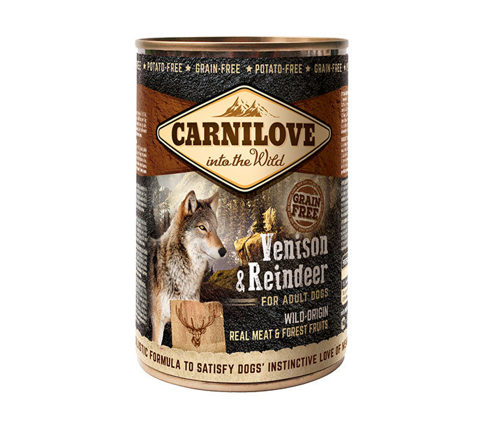Carnilove Venison & Reindeer Wet 400g - Can