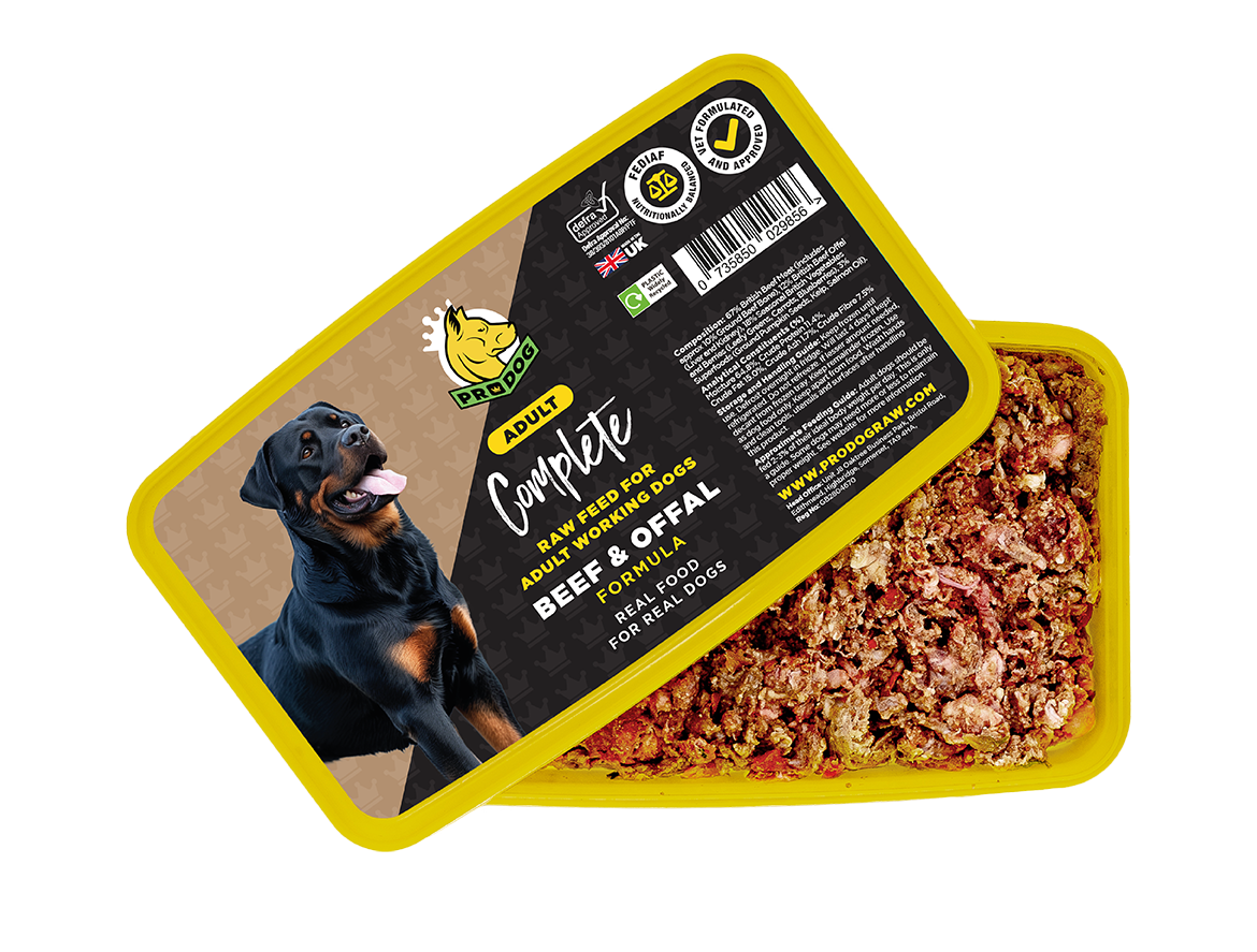 Complete - Beef & Offal ProDog Raw Dog Food 1KG