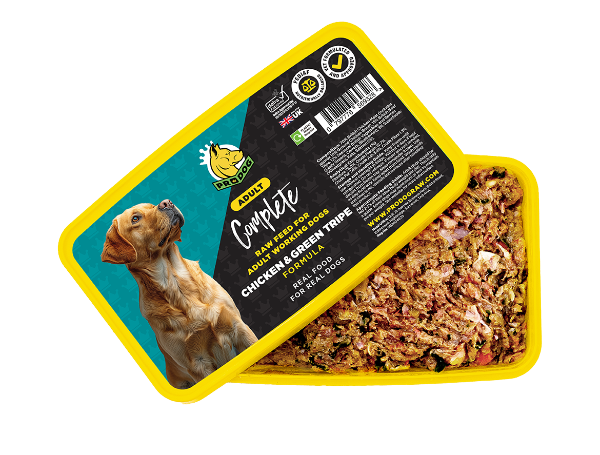 Complete - Chicken & Green Tripe ProDog Raw Dog Food 1KG