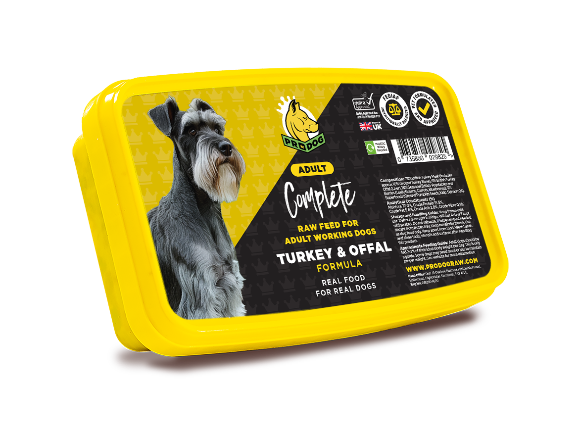 Complete - Turkey & Offal ProDog Raw Dog Food 1KG