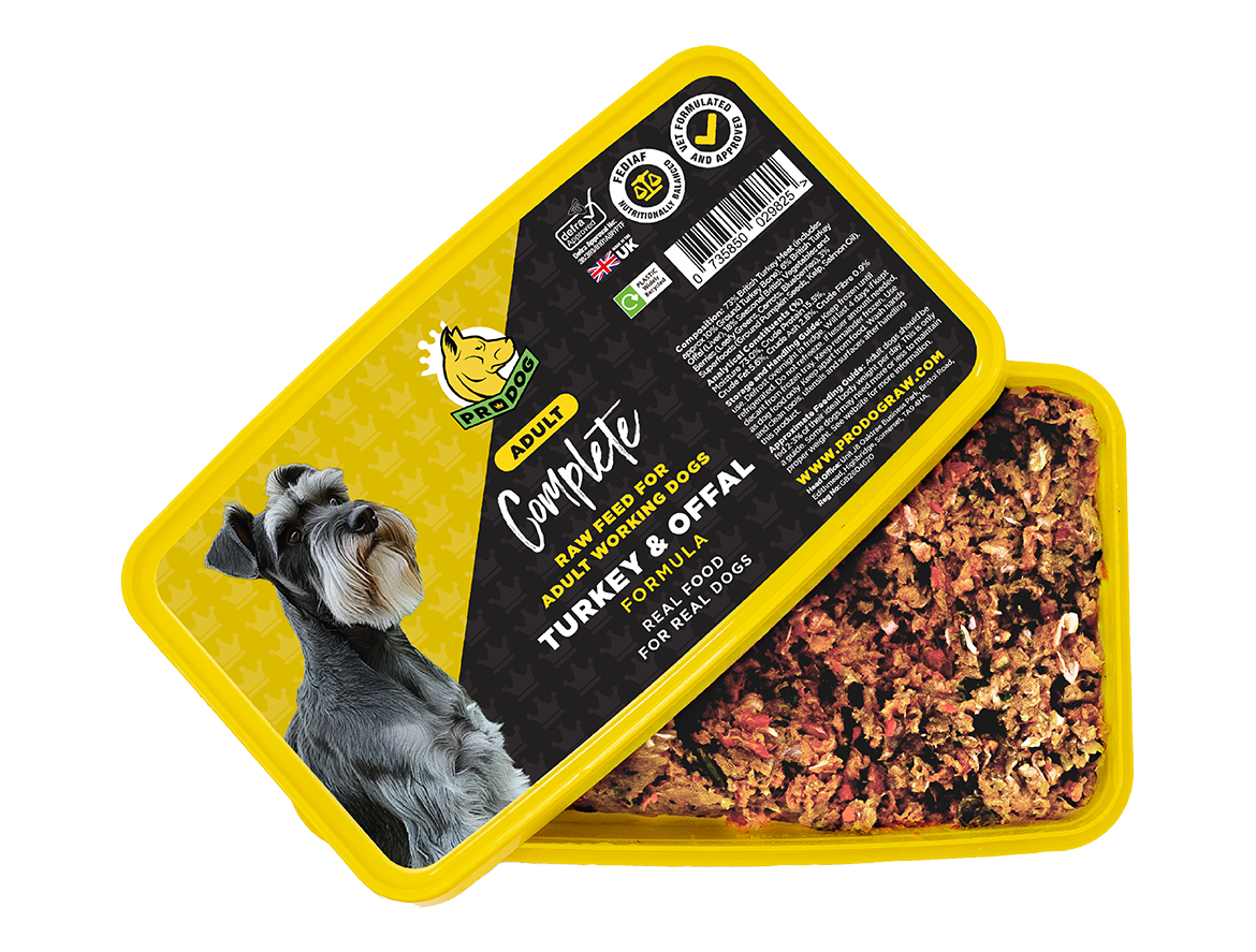 Complete - Turkey & Offal ProDog Raw Dog Food 1KG