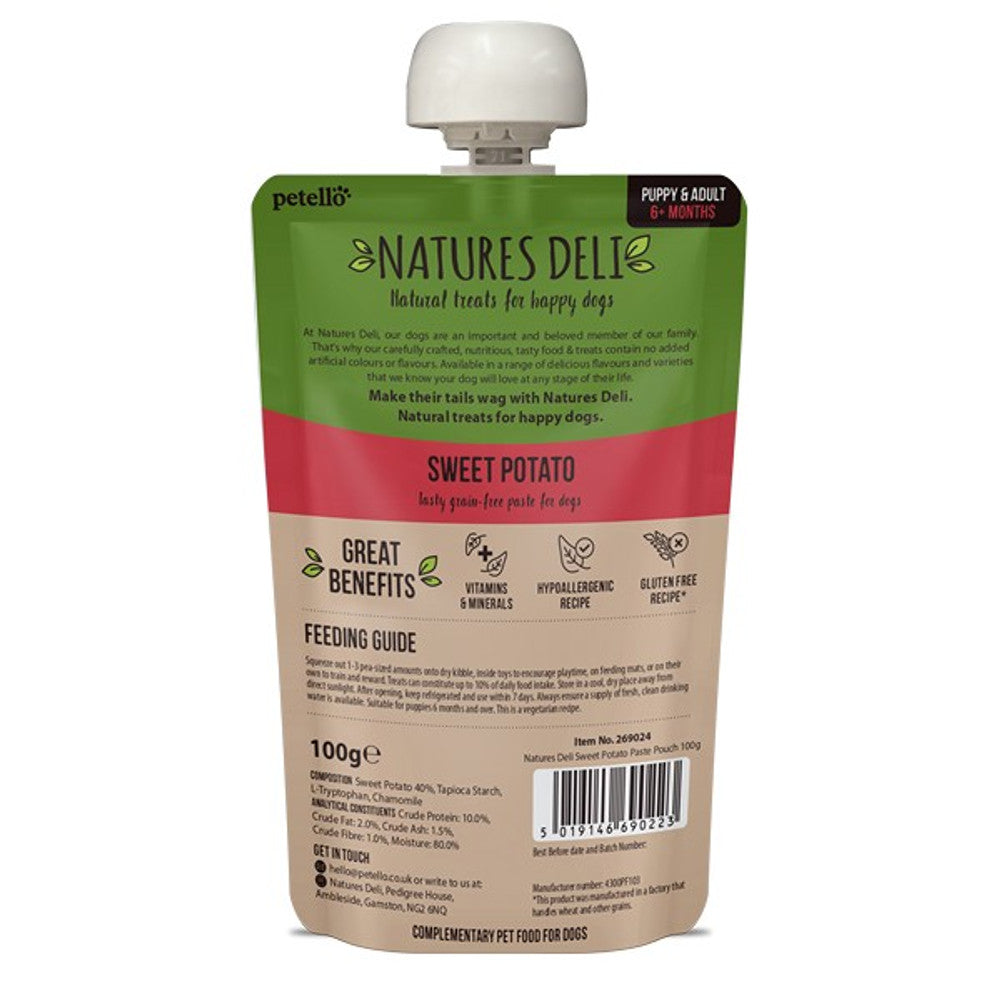 Natures Deli Paste Pouches 100G