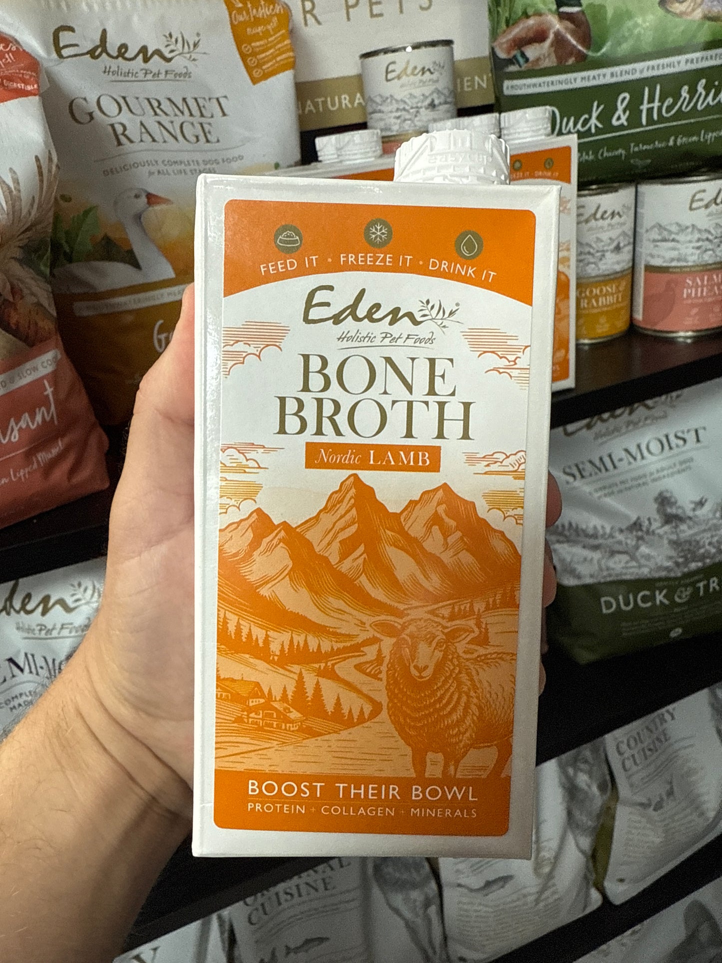 Eden Bone Broth - Lamb 500ml