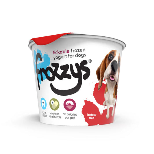 Frozzys Strawberry Frozen Yogurt for Dogs 4 x 85G