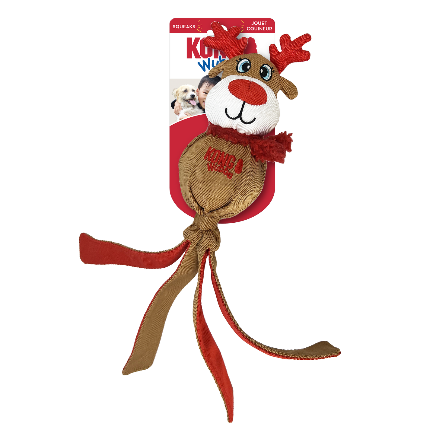 KONG Holiday Wubba