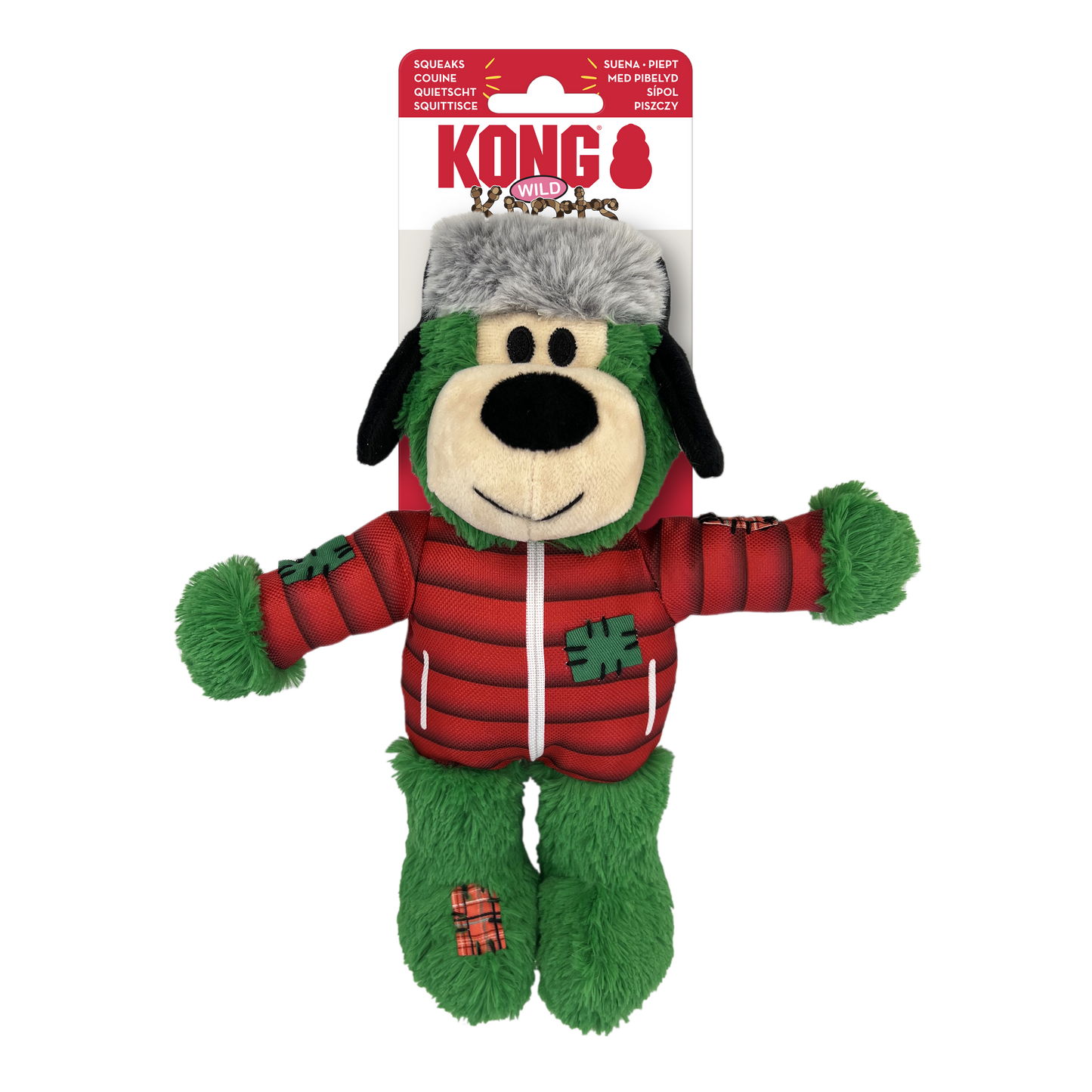 KONG - Holiday Wild Knots Bear
