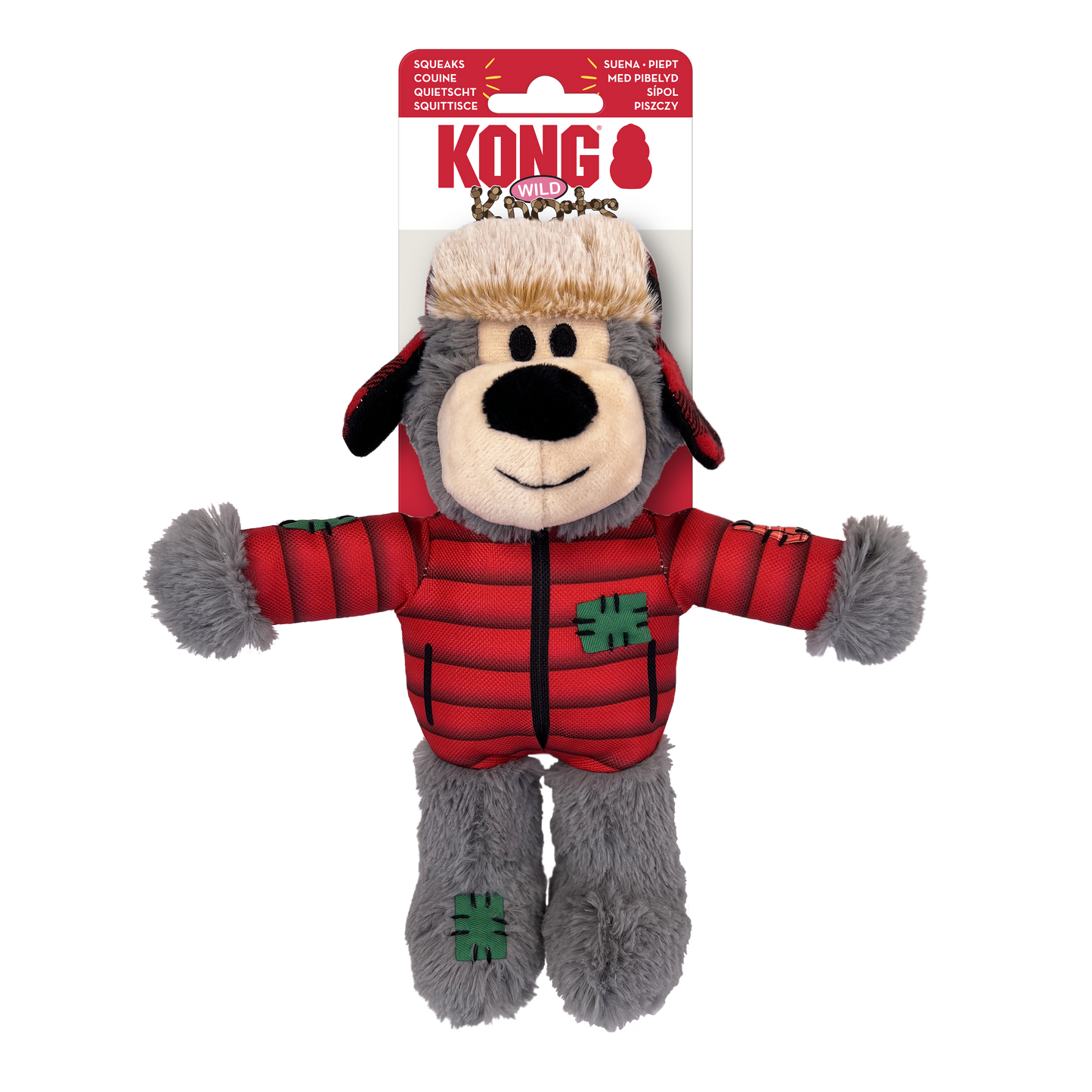 KONG - Holiday Wild Knots Bear