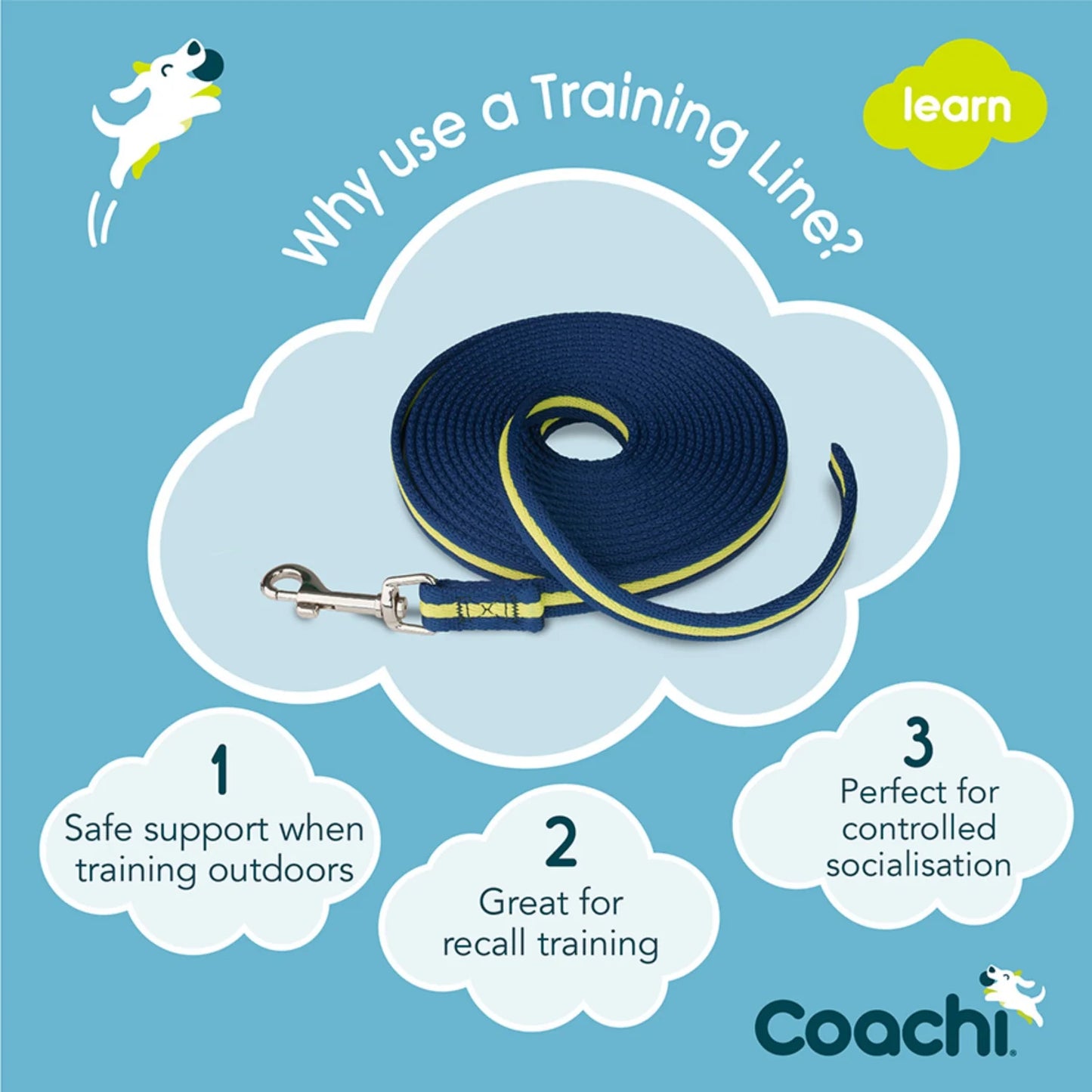 Coachi Training Line - 5m lead