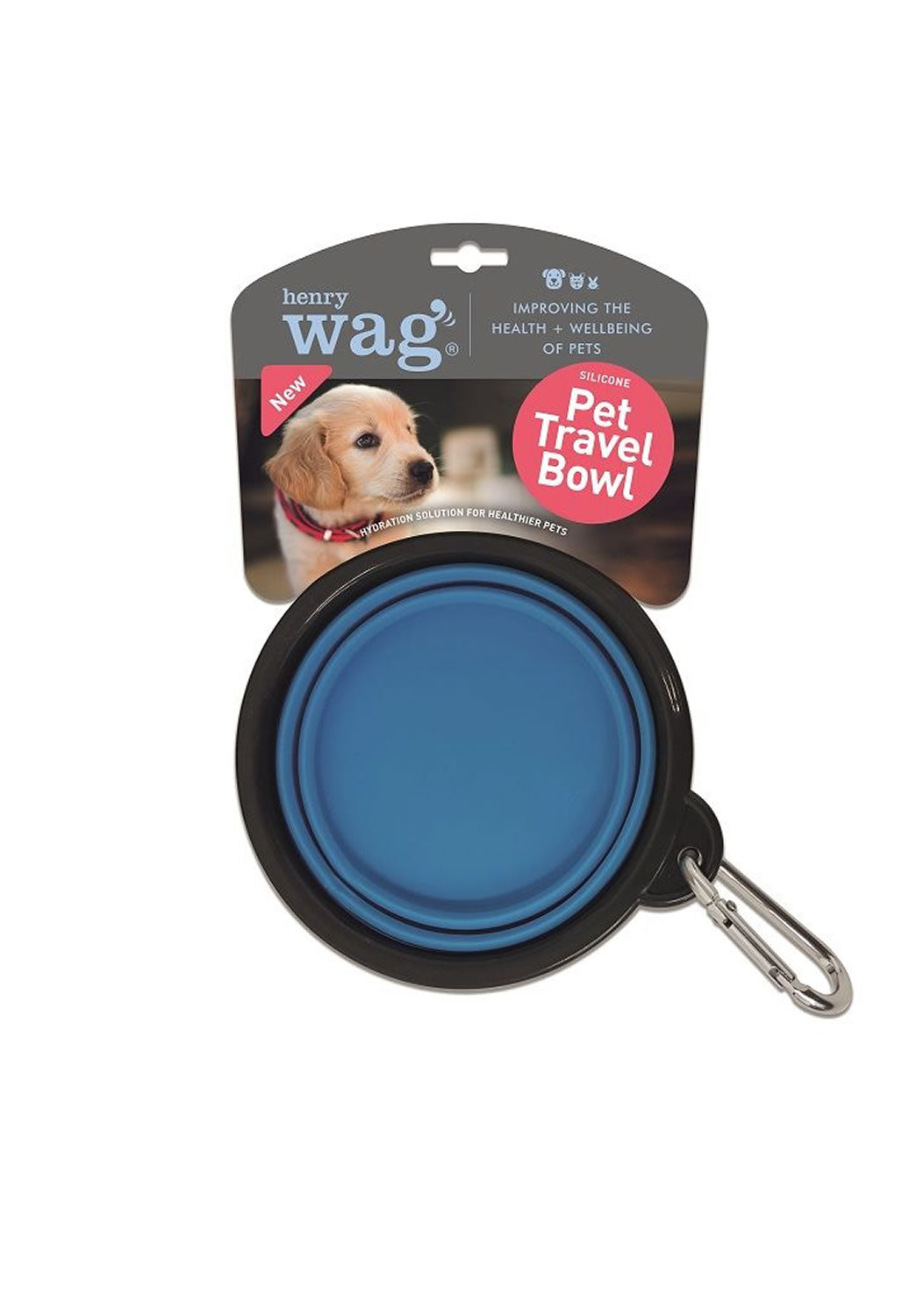 Henry Wag Travel Bowl 350ml