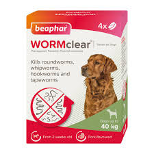 Beaphar-WORMclear Dogs up to 20kg 2x tablets