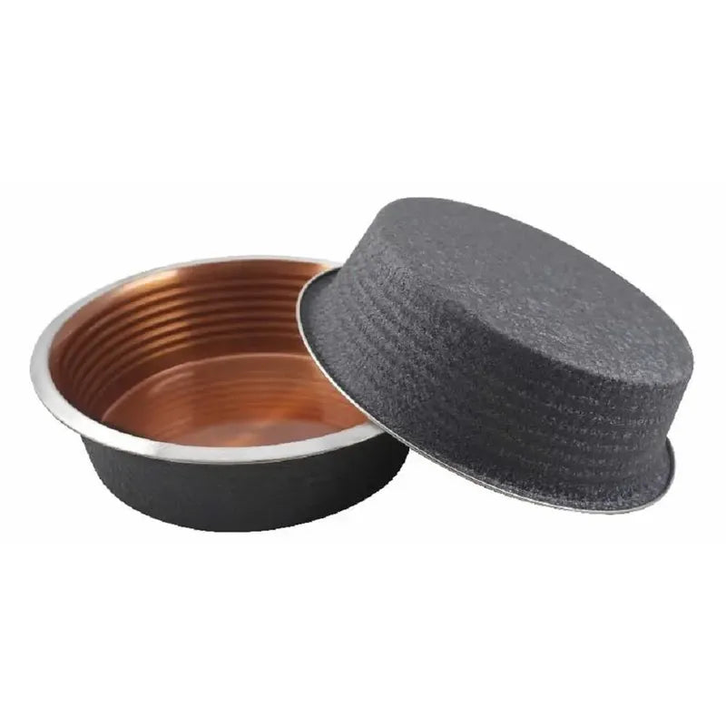 Ankur Leather Style Dog Bowl 17cm