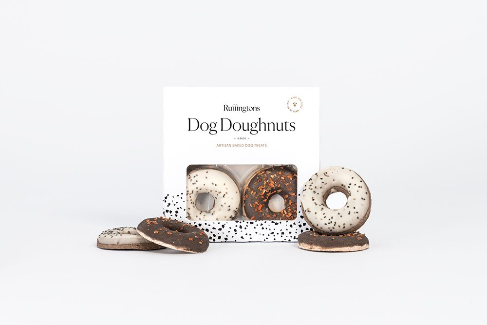 Ruffingtons Dog Doughnuts 4Pk