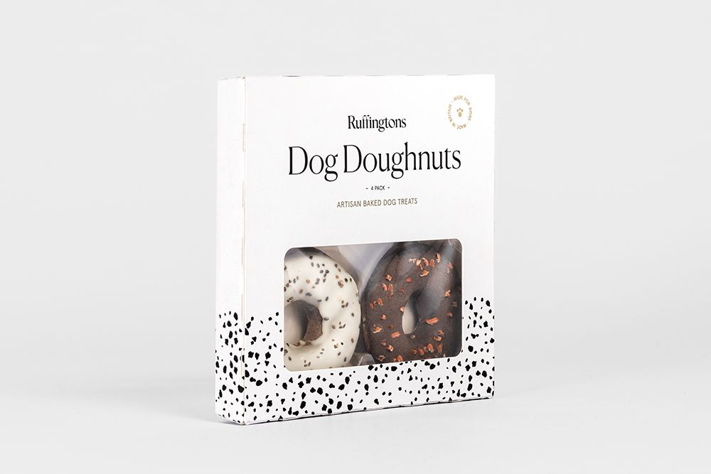 Ruffingtons Dog Doughnuts 4Pk