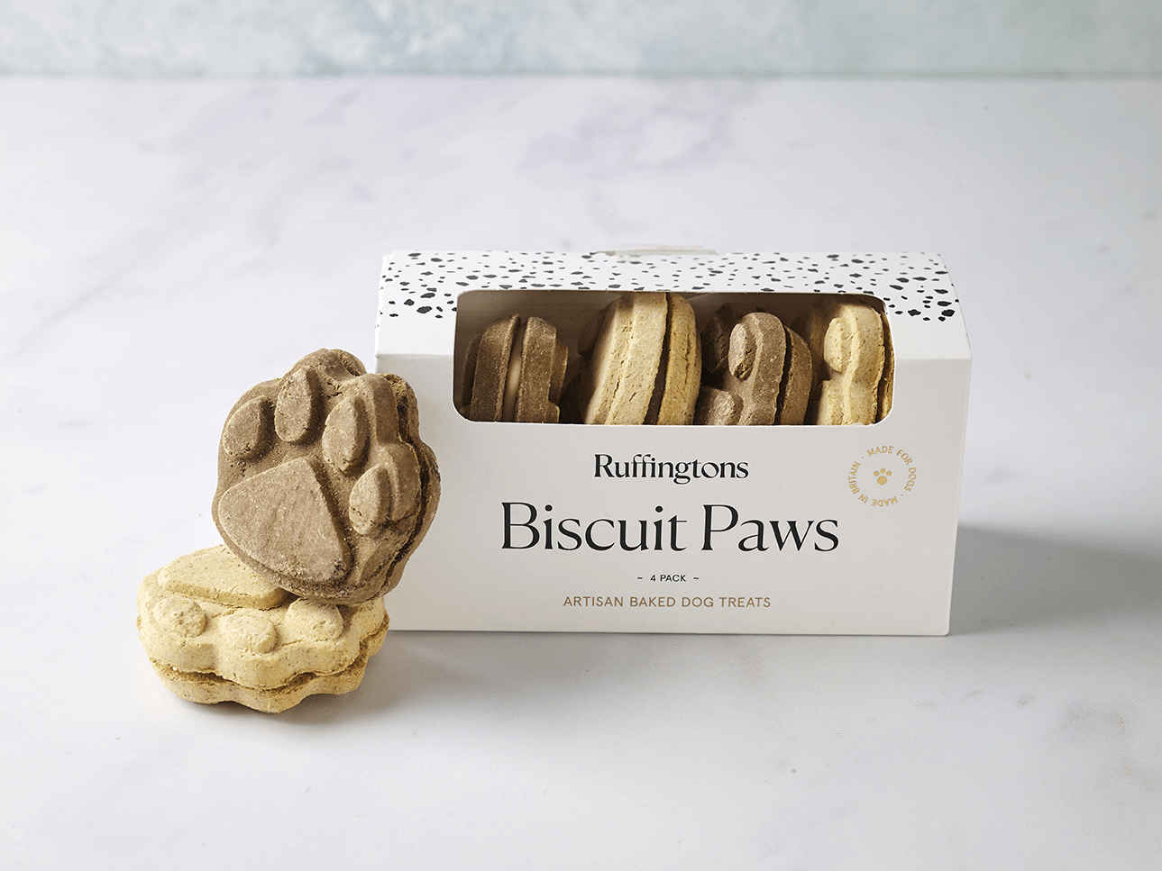 Ruffingtons Biscuit Paws 4Pk