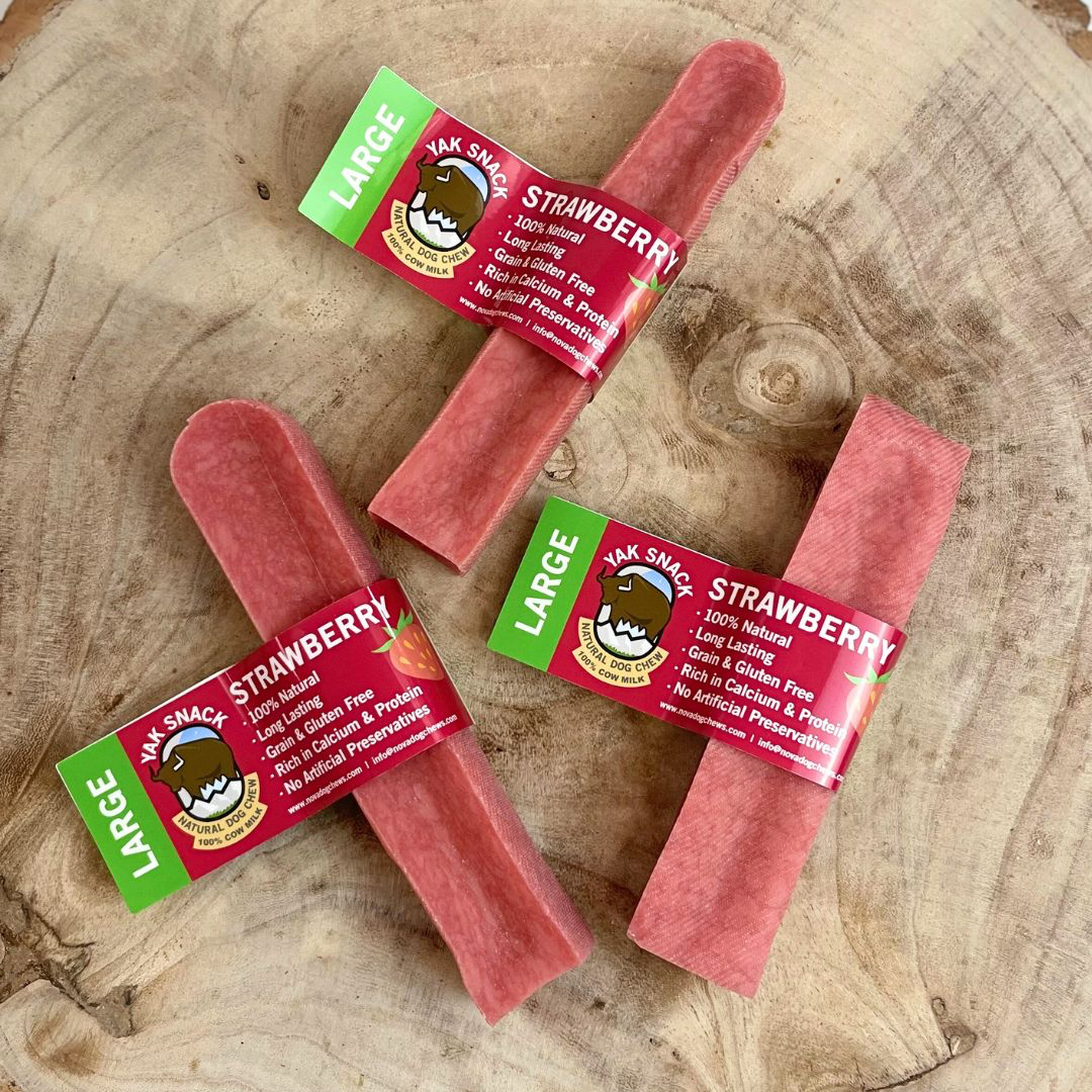 Pup Planet Deli - Yak Snack Strawberry