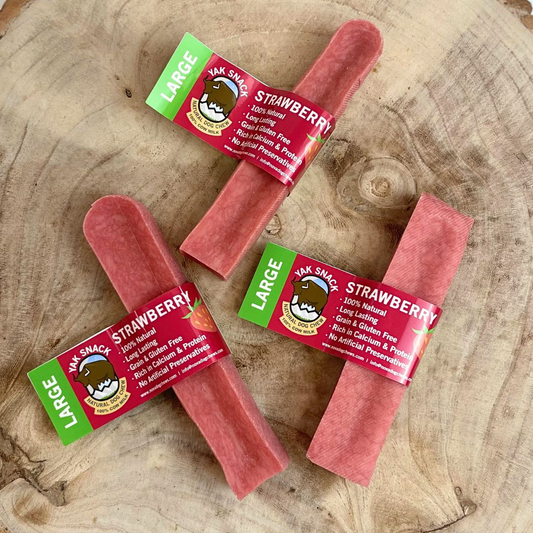 Pup Planet Deli - Yak Snack Strawberry