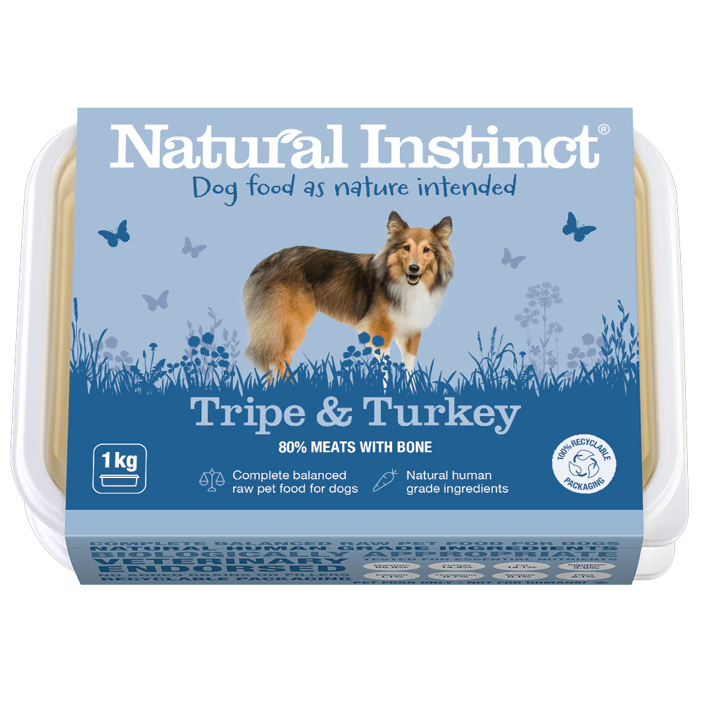 Natural Instinct - Natural Tripe & Turkey - Adult - 1kg