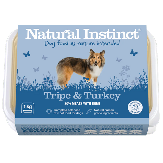 Natural Instinct - Natural Tripe & Turkey - Adult - 1kg