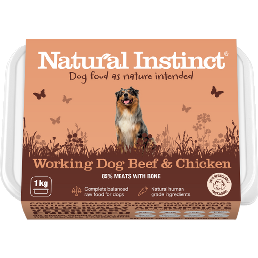 Natural Instinct - Working Dog Beef & Chicken - Adult - 1kg