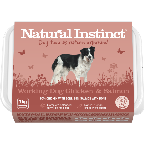 Natural Instinct - Working Dog Chicken & Salmon - Adult - 1kg