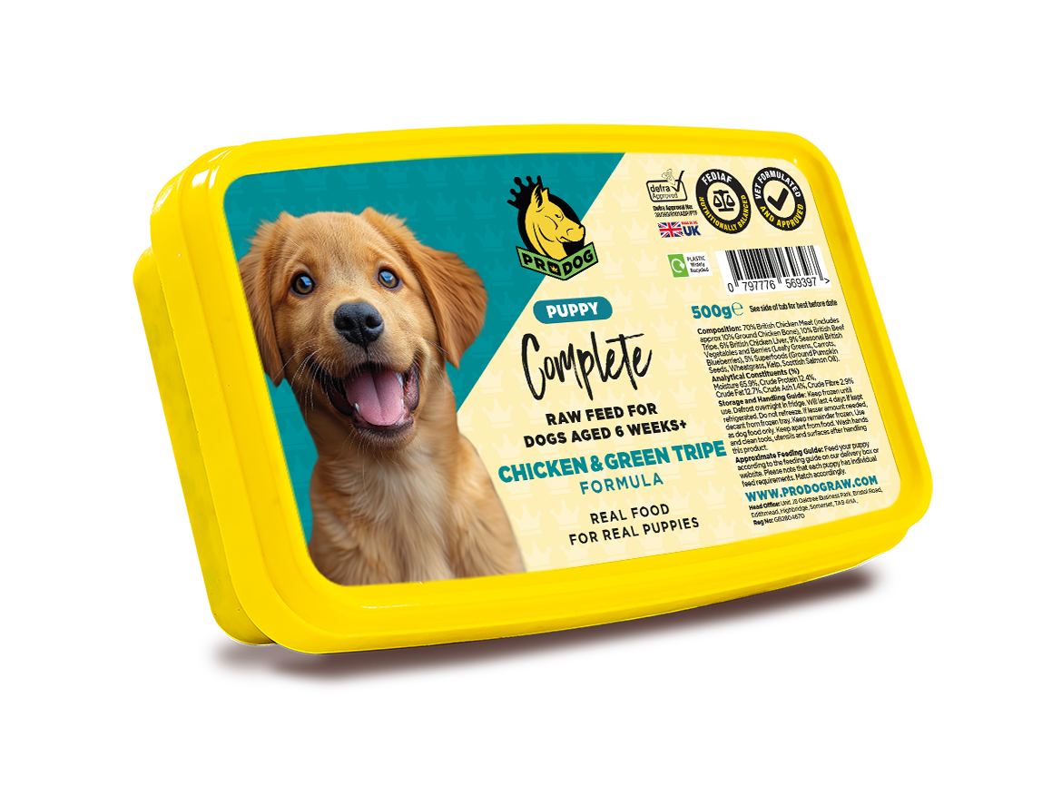 Puppy - Chicken with Green Tripe ProDog Raw Dog Food 500G