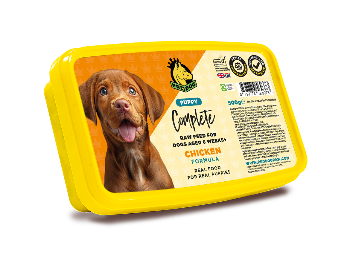 Puppy - Chicken ProDog Raw Dog Food 500G