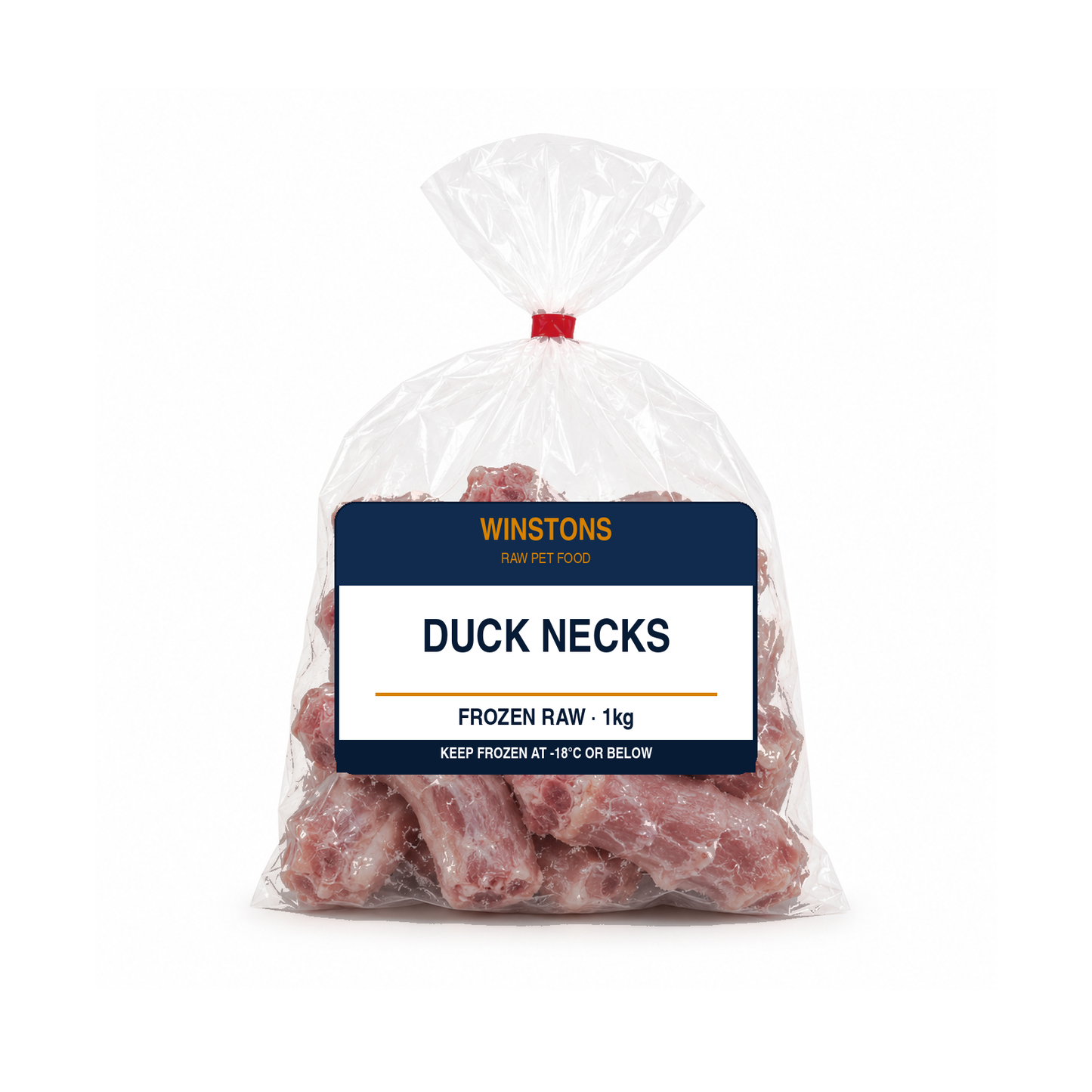 Raw Duck Necks 1kg (frozen) – Winston's raw dog food