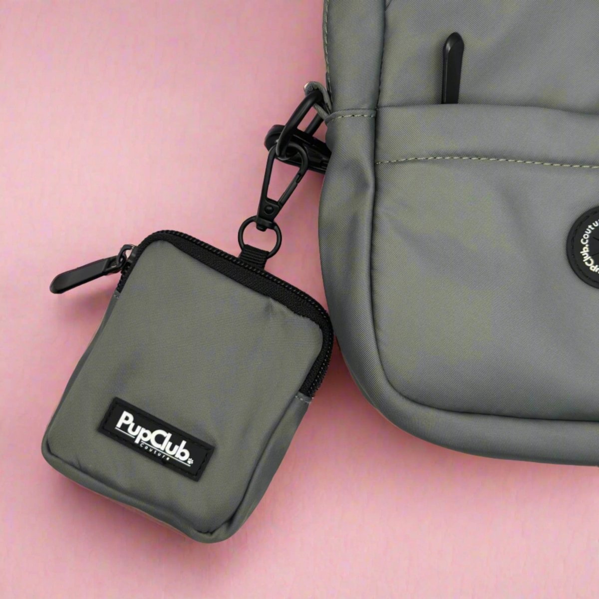 Dog Treat Pouch - Grey