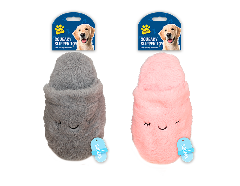 Little Squeaky Slipper Dog Toy – supplied by Gem Imports