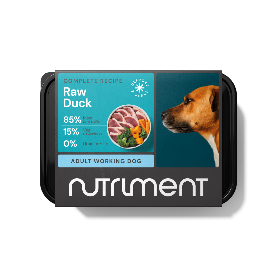 Nutriment Raw Duck 500g — current packaging