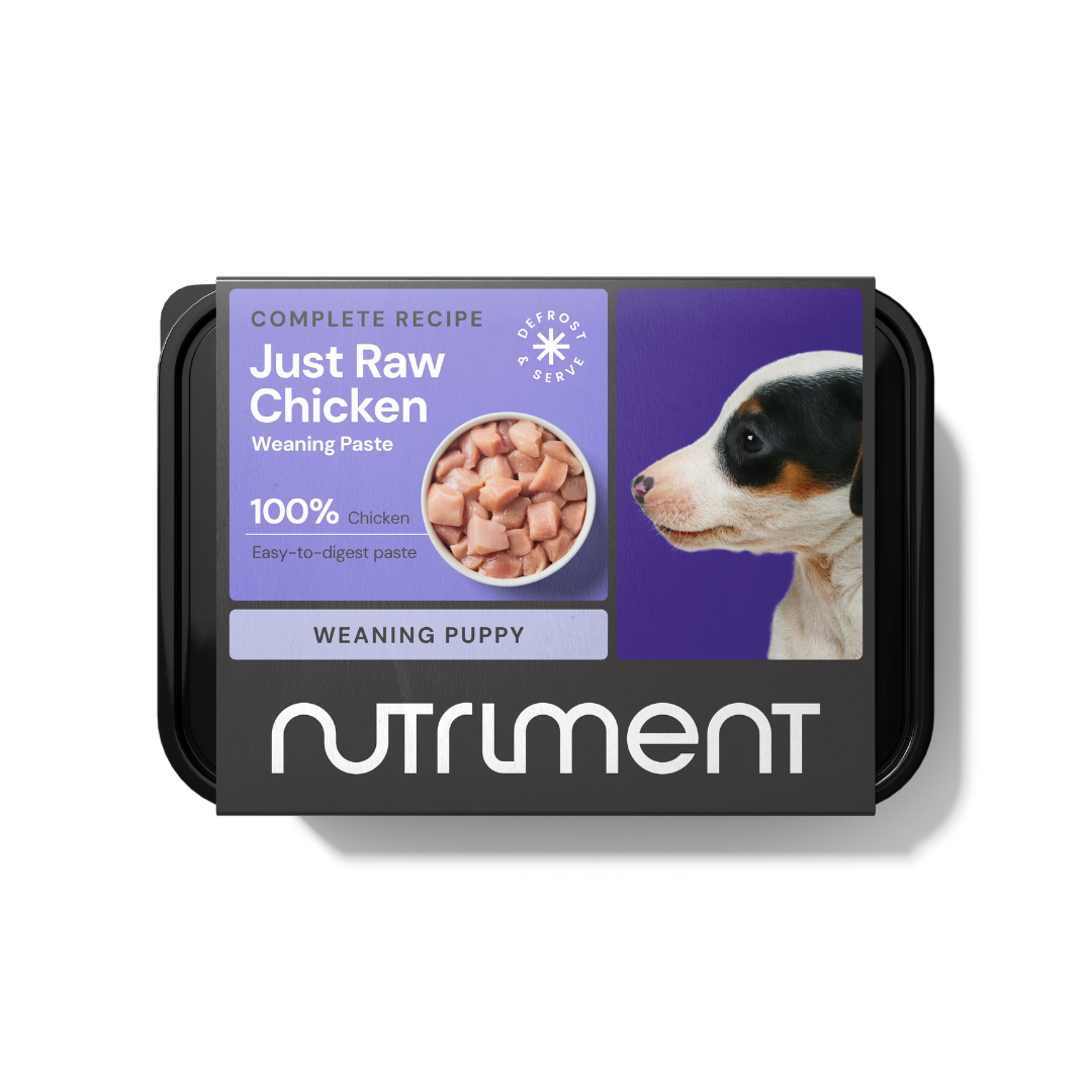 Nutriment Weaning Paste Raw Chicken 500g — current packaging