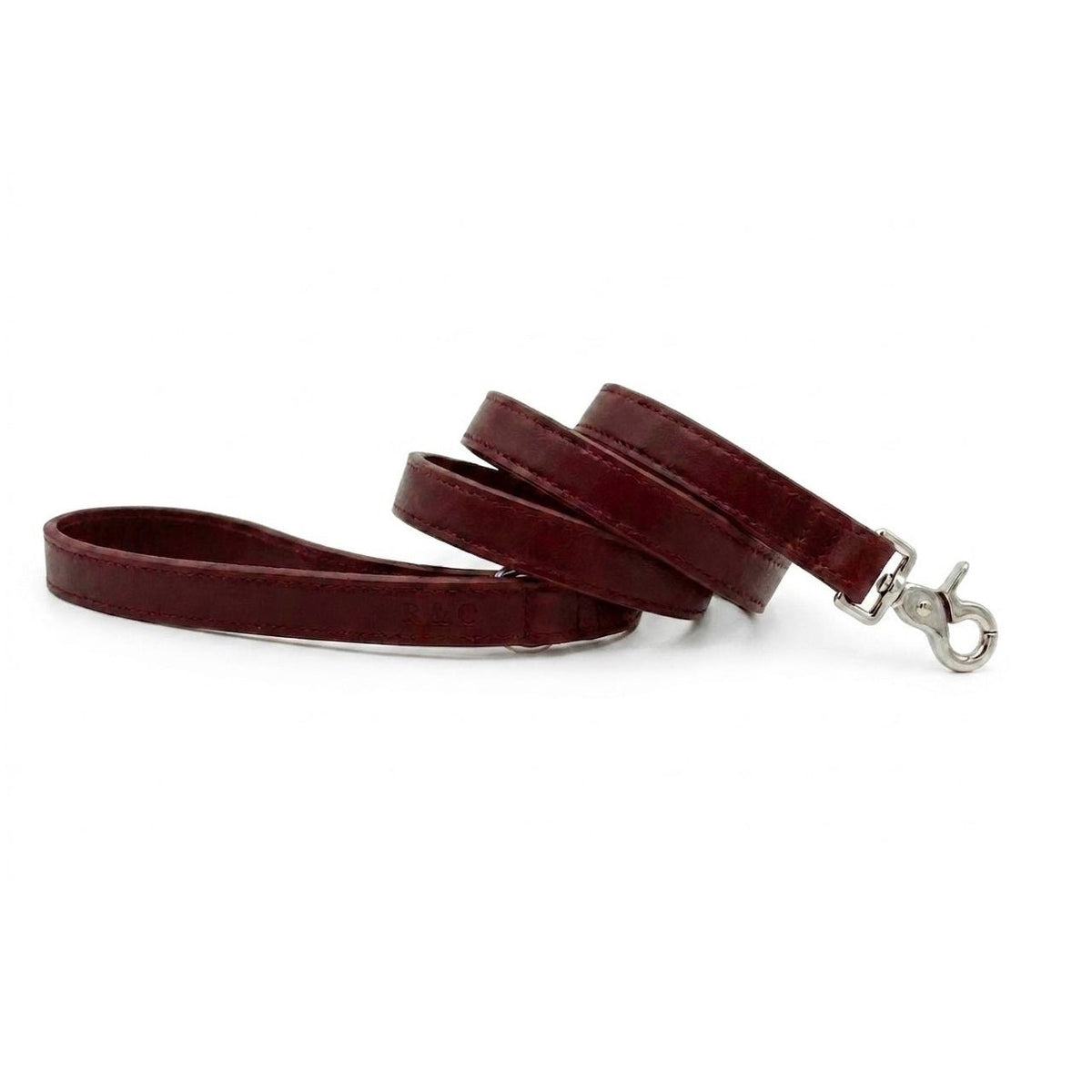 Oxblood Red Lignify Dog Lead