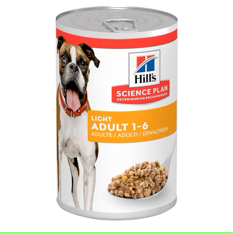 Hills - Light Adult Wet Dog Food with Chicken - 370G