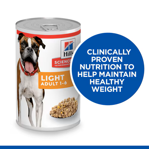 Hills - Light Adult Wet Dog Food with Chicken - 370G