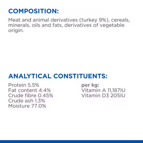 Hills - Adult Wet Dog Food with Turkey - 370G
