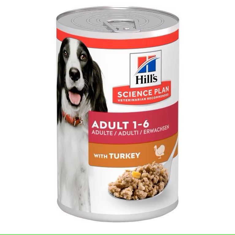 Hills - Adult Wet Dog Food with Turkey - 370G