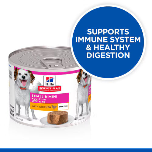 Hills - Small & Mini Breed Adult Dog Mousse with Chicken - 200G